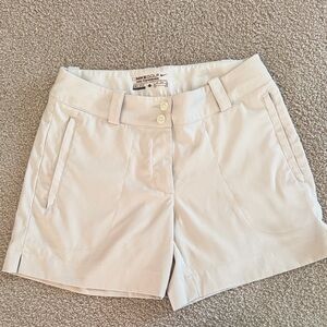Nike Women’s Golf Tour Performance Dri-Fit Beige Golf Shorts 2